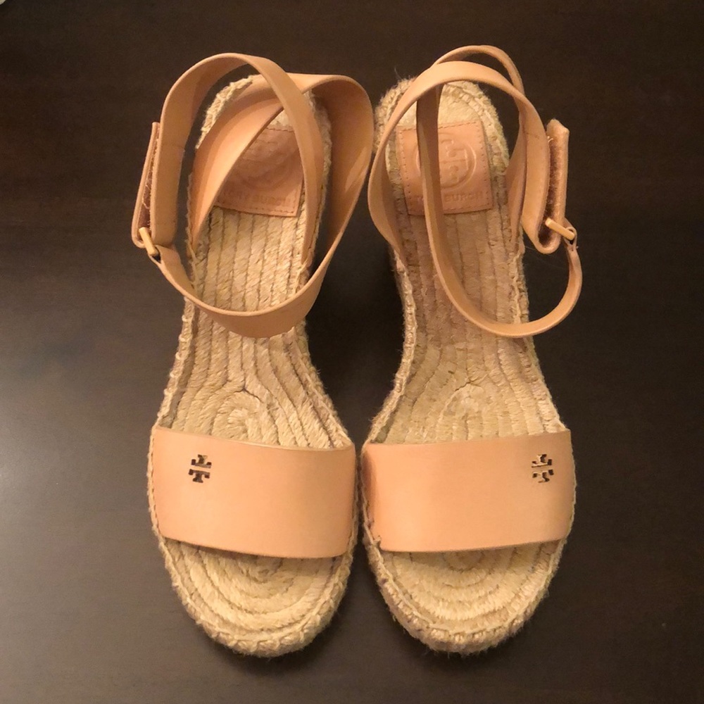 Tory Burch Espadrille Sandal Wedges